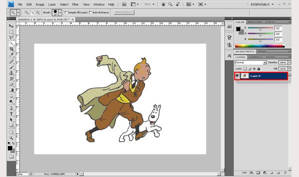 Create realistic shadows in Photoshop