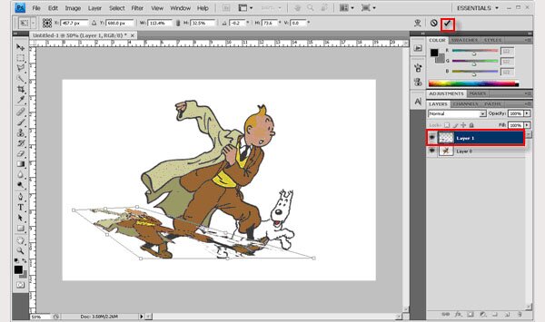Create realistic shadows in Photoshop