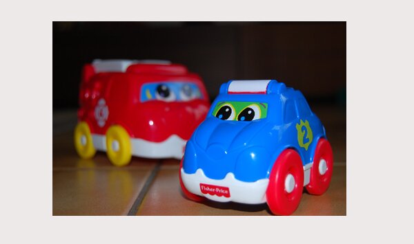 Use your kids' toys to personalize your graphic designs