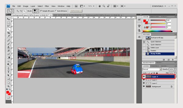Use your kids' toys to personalize your graphic designs