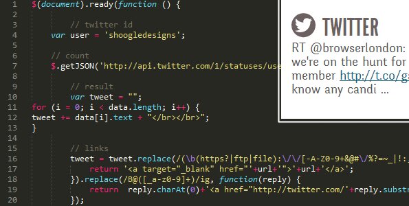 Embed tweets on a static website